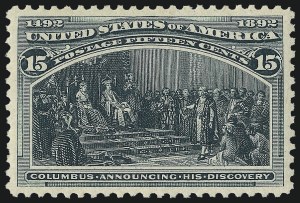 Sale 978, Lot 1068, Columbian Issue