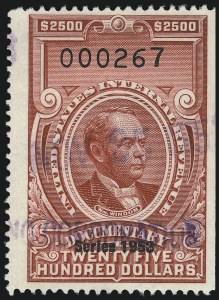 Sale 978, Lot 1180, Revenues