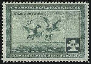 Sale 978, Lot 1186, Hunting Permits