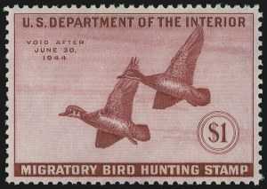 Sale 978, Lot 1192, Hunting Permits