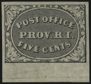Sale 982, Lot 5003, Postmasters Provisionals