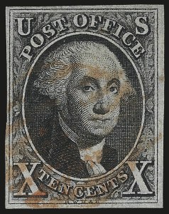 Sale 982, Lot 5023, 1847 Issue (Scott 1-2)
