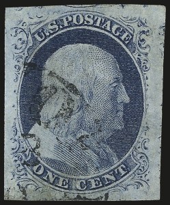 Sale 982, Lot 5046, 1c-3c 1851-56 Issue (Scott 5-11)