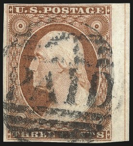 Sale 982, Lot 5054, 1c-3c 1851-56 Issue (Scott 5-11)