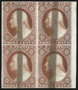 Sale 982, Lot 5061, 1c-3c 1851-56 Issue (Scott 5-11)