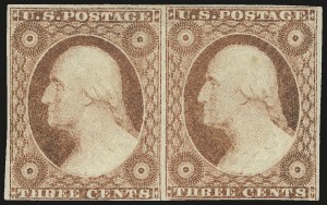 Sale 982, Lot 5067, 1c-3c 1851-56 Issue (Scott 5-11)