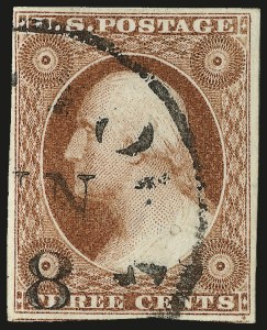 Sale 982, Lot 5073, 1c-3c 1851-56 Issue (Scott 5-11)