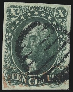 Sale 982, Lot 5079, 5c-12c 1851-56 Issue (Scott 12-17)