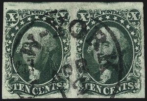 Sale 982, Lot 5083, 5c-12c 1851-56 Issue (Scott 12-17)