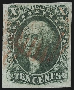 Sale 982, Lot 5085, 5c-12c 1851-56 Issue (Scott 12-17)