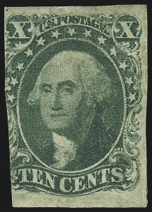 Sale 982, Lot 5087, 5c-12c 1851-56 Issue (Scott 12-17)
