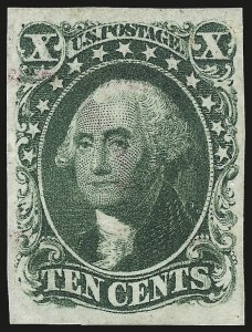Sale 982, Lot 5088, 5c-12c 1851-56 Issue (Scott 12-17)