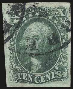 Sale 982, Lot 5090, 5c-12c 1851-56 Issue (Scott 12-17)