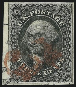 Sale 982, Lot 5095, 5c-12c 1851-56 Issue (Scott 12-17)