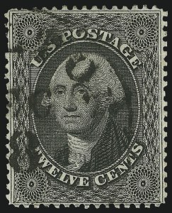 Sale 982, Lot 5148, 10c-90c 1857-60 Issue (Scott 31-39)