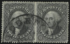 Sale 982, Lot 5149, 10c-90c 1857-60 Issue (Scott 31-39)