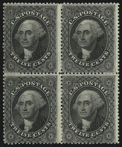 Sale 982, Lot 5153, 10c-90c 1857-60 Issue (Scott 31-39)