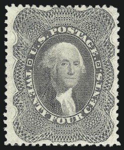 Sale 982, Lot 5154, 10c-90c 1857-60 Issue (Scott 31-39)