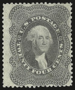 Sale 982, Lot 5155, 10c-90c 1857-60 Issue (Scott 31-39)