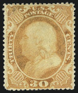 Sale 982, Lot 5157, 10c-90c 1857-60 Issue (Scott 31-39)