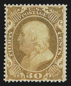 Sale 982, Lot 5161, 10c-90c 1857-60 Issue (Scott 31-39)