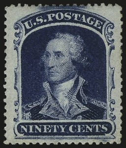 Sale 982, Lot 5162, 10c-90c 1857-60 Issue (Scott 31-39)