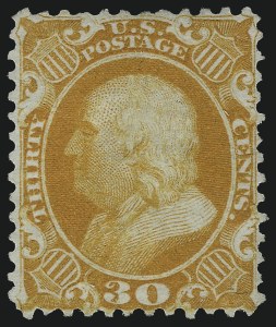 Sale 982, Lot 5176, 1875 Reprint of 1857-60 Issue (Scott 40-47)