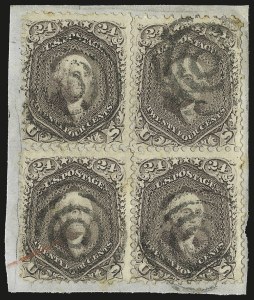 Sale 982, Lot 5206, 1861-66 Issue (Scott 68-78b)