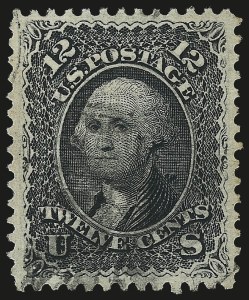 Sale 982, Lot 5262, 1867-68 Grilled Issue (E Grill - Scott 86-91)