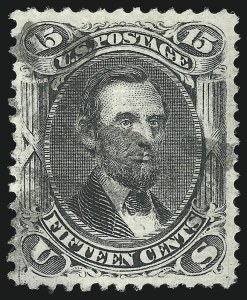 Sale 982, Lot 5264, 1867-68 Grilled Issue (E Grill - Scott 86-91)