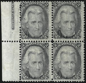 Sale 982, Lot 5266, 1867-68 Grilled Issue (F Grill - Scott 92-101)