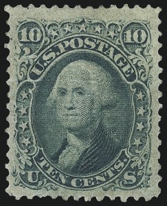 Sale 982, Lot 5272, 1867-68 Grilled Issue (F Grill - Scott 92-101)