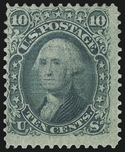 Sale 982, Lot 5273, 1867-68 Grilled Issue (F Grill - Scott 92-101)