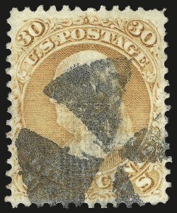 Sale 982, Lot 5282, 1867-68 Grilled Issue (F Grill - Scott 92-101)