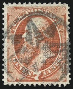Sale 982, Lot 5419, 1870-71 National Bank Note Co. Grilled Issue (Scott 134-144)