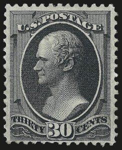 Sale 982, Lot 5430, 1870-71 National Bank Note Co. Grilled Issue (Scott 134-144)