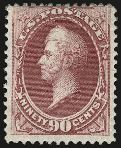 Sale 982, Lot 5435, 1870-71 National Bank Note Co. Grilled Issue (Scott 134-144)