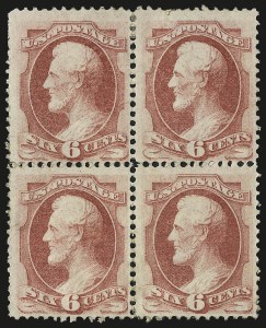 Sale 982, Lot 5441, 1870-71 National Bank Note Co. Ungrilled Issue (Scott 145-155)