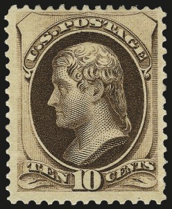 Sale 982, Lot 5490, 1875-79 Continental and American Bank Note Co. Issues (Scott 178-191)