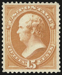 Sale 982, Lot 5494, 1875-79 Continental and American Bank Note Co. Issues (Scott 178-191)