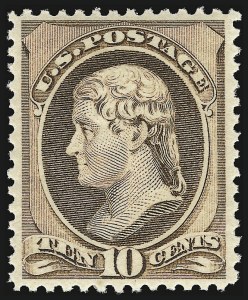 Sale 982, Lot 5504, 1881-87 American Bank Note Co. Issues (Scott 205-218)
