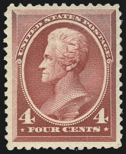 Sale 982, Lot 5510, 1881-87 American Bank Note Co. Issues (Scott 205-218)