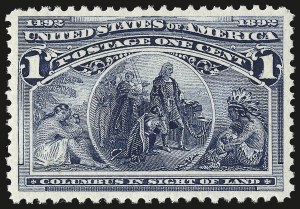 Sale Number 982, Lot Number 5535, 1893 Columbian Issue (1c thru 8c, Scott 230-236)