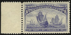 Sale 982, Lot 5541, 1893 Columbian Issue (1c thru 8c, Scott 230-236)