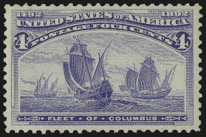 Sale Number 982, Lot Number 5547, 1893 Columbian Issue (1c thru 8c, Scott 230-236)