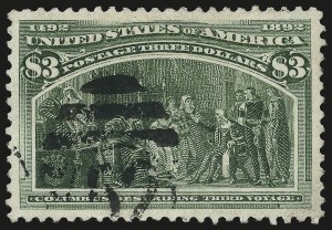 Sale Number 982, Lot Number 5587, 1893 Columbian Issue ($2.00 thru $5.00, Scott 242-245)