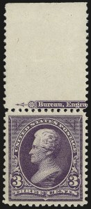 Sale 982, Lot 5598, 1894 Unwatermarked Bureau Issue (Scott 246-263)