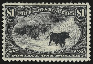 Sale 982, Lot 5652, 1898 Trans-Mississippi Issue (Scott 285-293), $1.00 Trans-Mississippi (292) Sale 982, Lot 5652, 1898 Trans-Mississippi Issue (Scott 285-293)