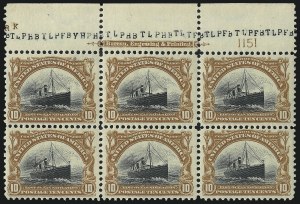 Sale 982, Lot 5671, 1901 Pan-American Issue (Scott 294-299)