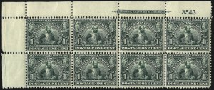 Sale 982, Lot 5722, 1904 Louisiana Purchase, Jamestown Issues (Scott 323-330)